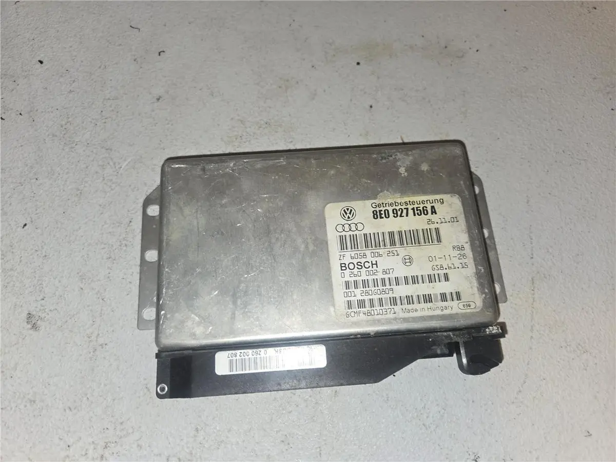 2002 - 2004  Audi A4 Transmission Computer Module Unit 8E0 927 156 A Oem 1