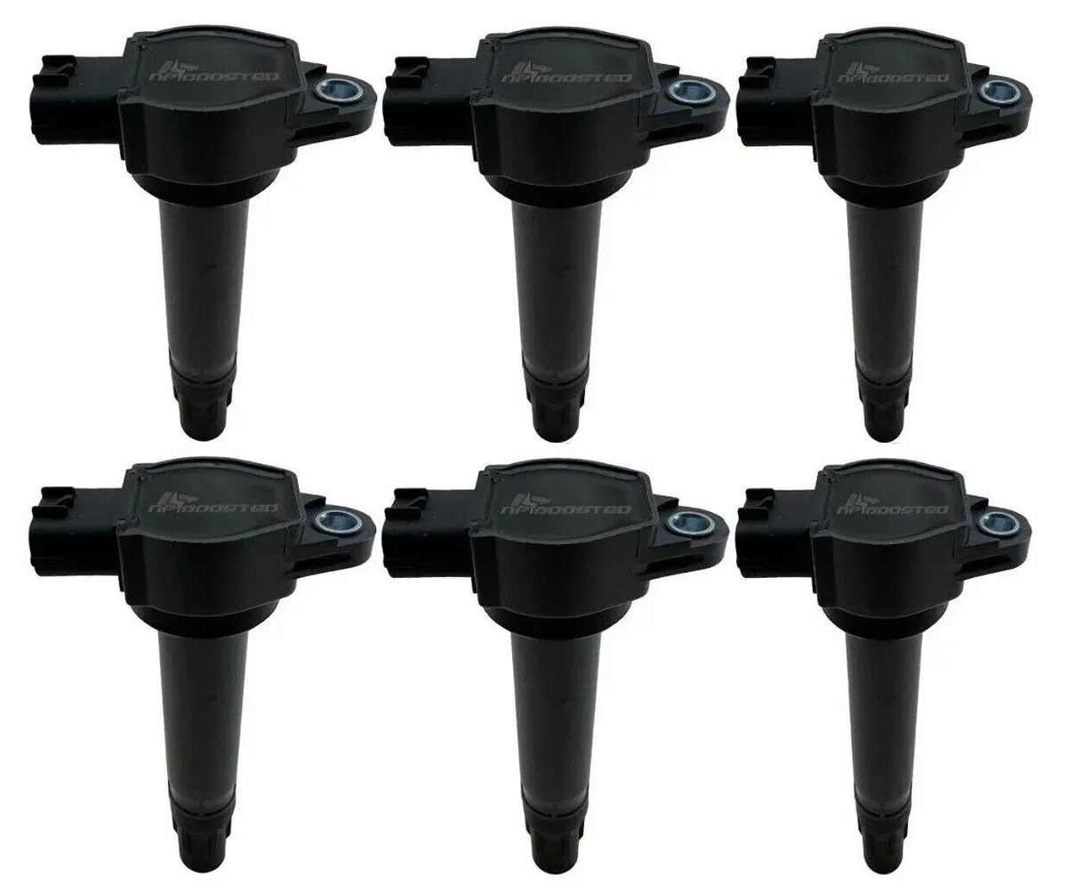 6 Ignition Coil Packs Fits 07-16 Mitsubishi Outlander 3.0L V6 Lancer Rvr 2.0 2.4 1