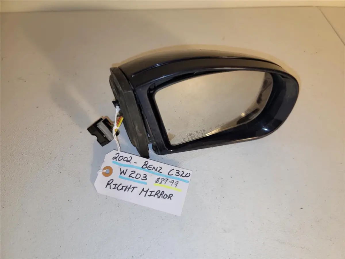 2002 - 2007 Mercedes-Benz C320 W203 Right Mirror A2038101021 Oem 1