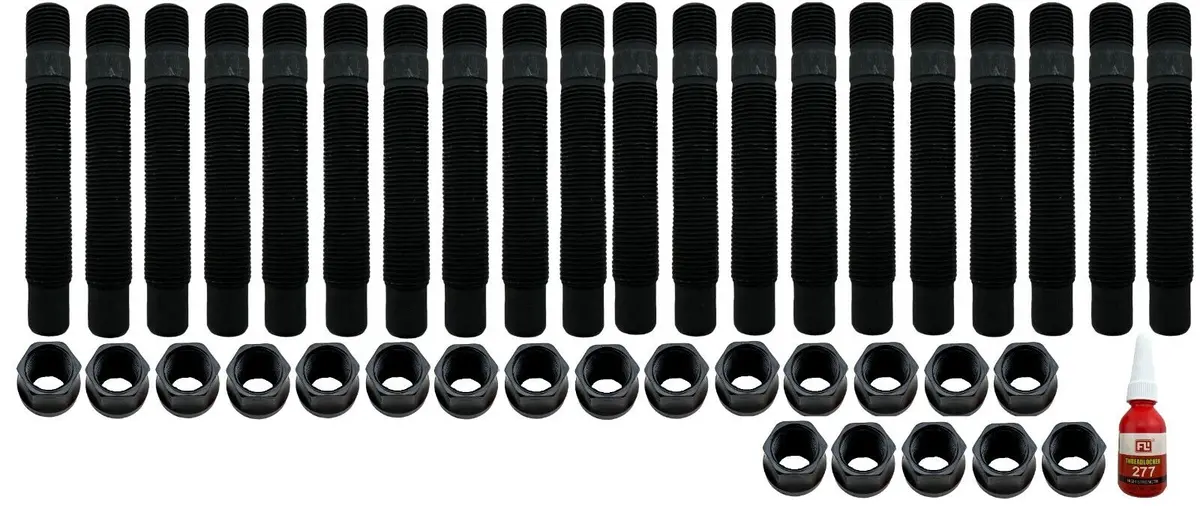 20Pc M14x1.25 X 92 Mm Wheel Stud Conversion Fits Bmw Toyota Mini Studs & 20 Nuts 1