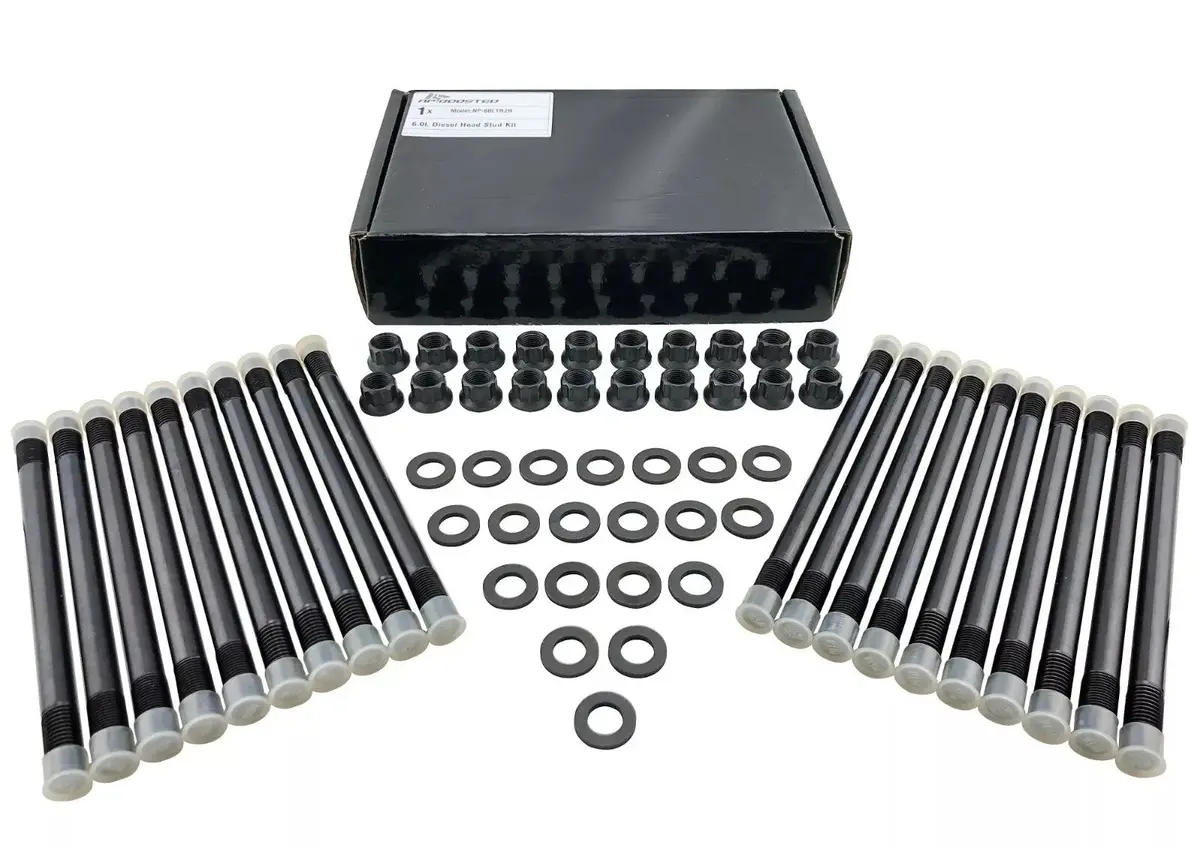 Fits 2003-2012 Ford 6.0L Powerstroke Diesel Vt365 Cylinder Head Bolts / Stud Kit 1