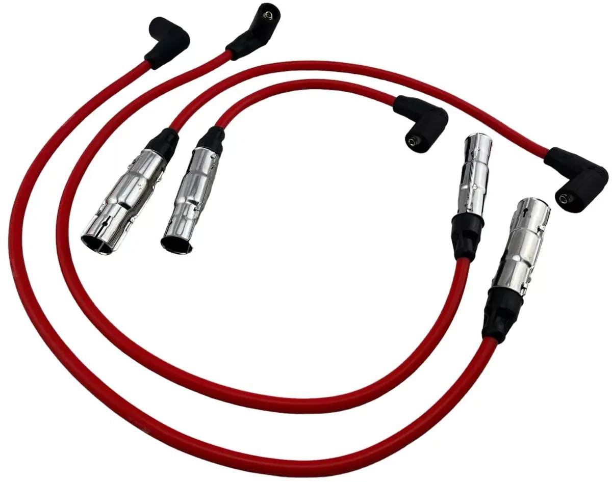 8Mm Performance Spark Plug Ignition Coil Wires For Beetle Golf Jetta 2.0 Sohc Na 1