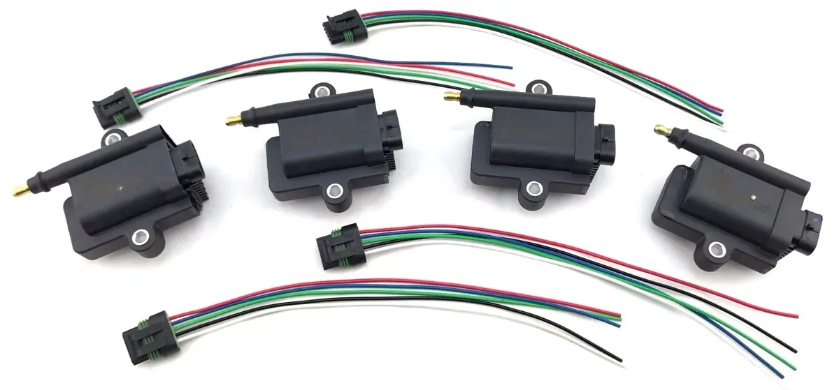 4 Ignition Coil Packs 300-8M0077471 300-879984T01 Mercury Optimax 339-879984T000 1