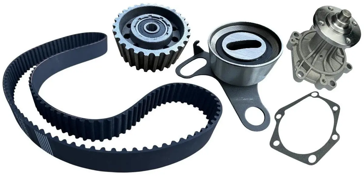 Water Pump + Timing Belt For 2L 2L-T 3L 5L Chaser Crown Hilux Surf Hiace 4Runner 1