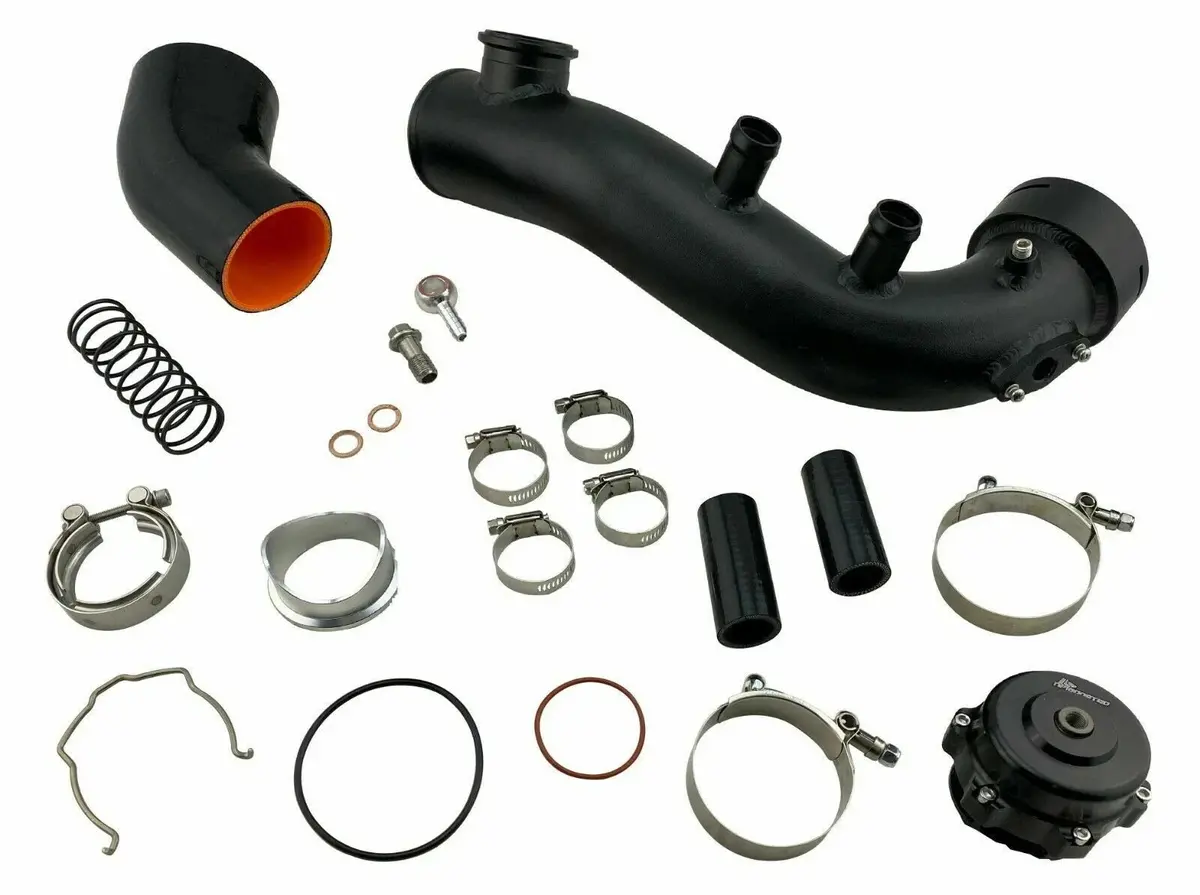 Intake Turbo Charge Pipe Kit W/ 50Mm Bov For Bmw N54 E88 E90 E92 135I 335I 335Xi 1