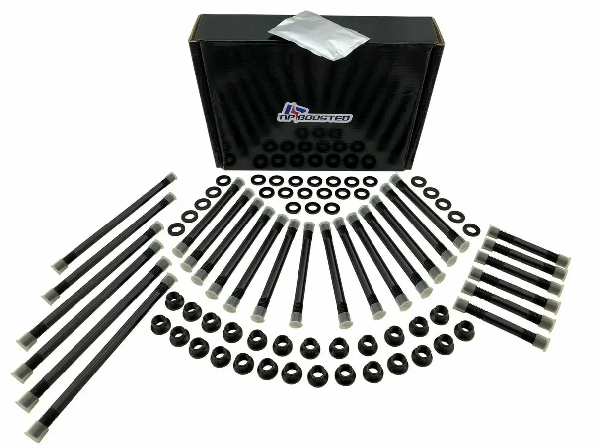 Head Stud Upgrade Bolt Kit For 1989-98 Ram Cummins 12V 5.9 Turbo Diesel Cylinder 1