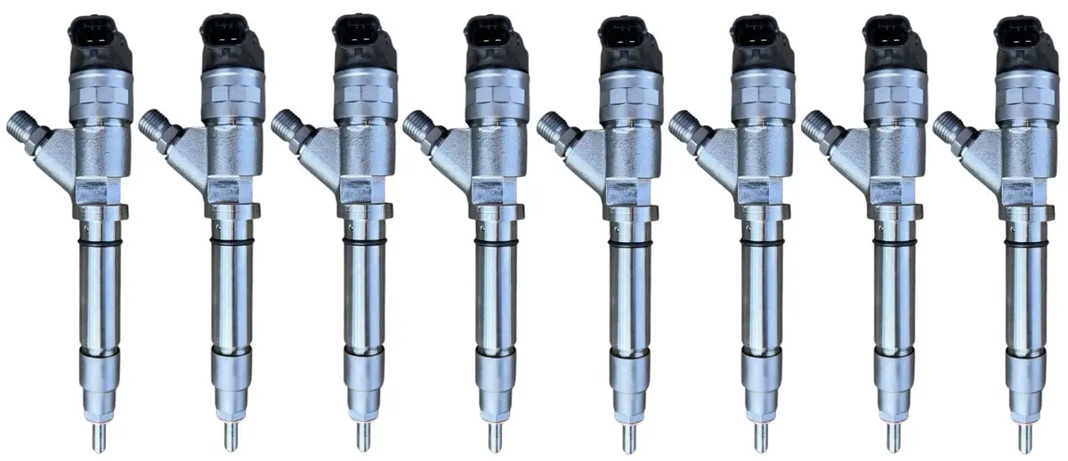 8 Fuel Injectors For 2004 2005 Silverado Sierra Hd 2500 3500 6.6L V8 Duramax Lly 1