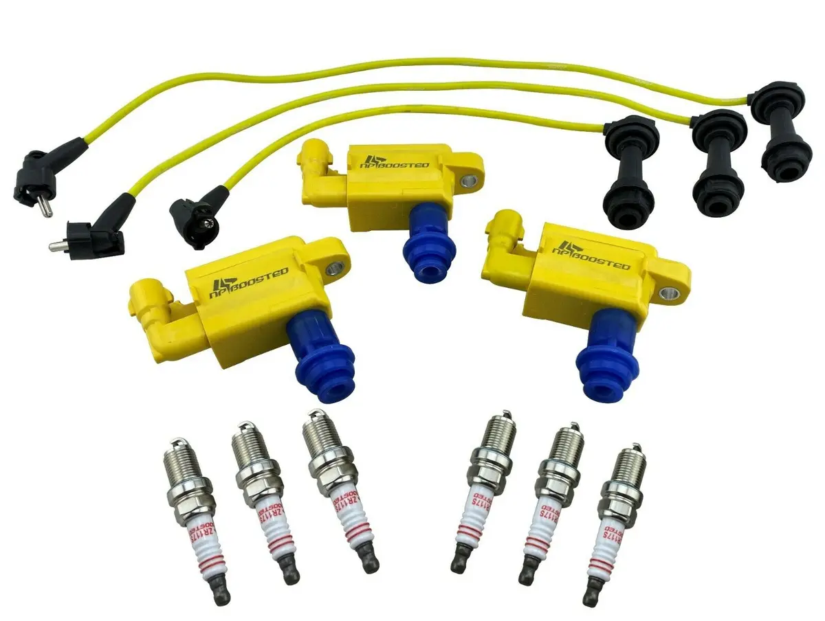 Ignition Coil Packs Wires Spark Plugs For Supra Aristo Soarer Is300 Vvti 1Jz 2Jz 1