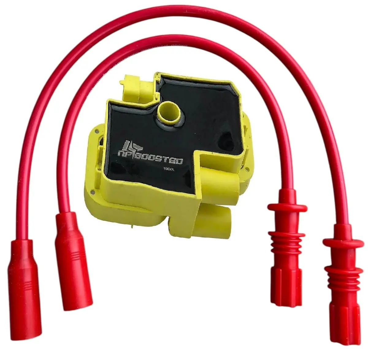 Atv Ignition Coil Pack + Plug Wires For 12+ Sportsman Scrambler 850 1000 Touring 1