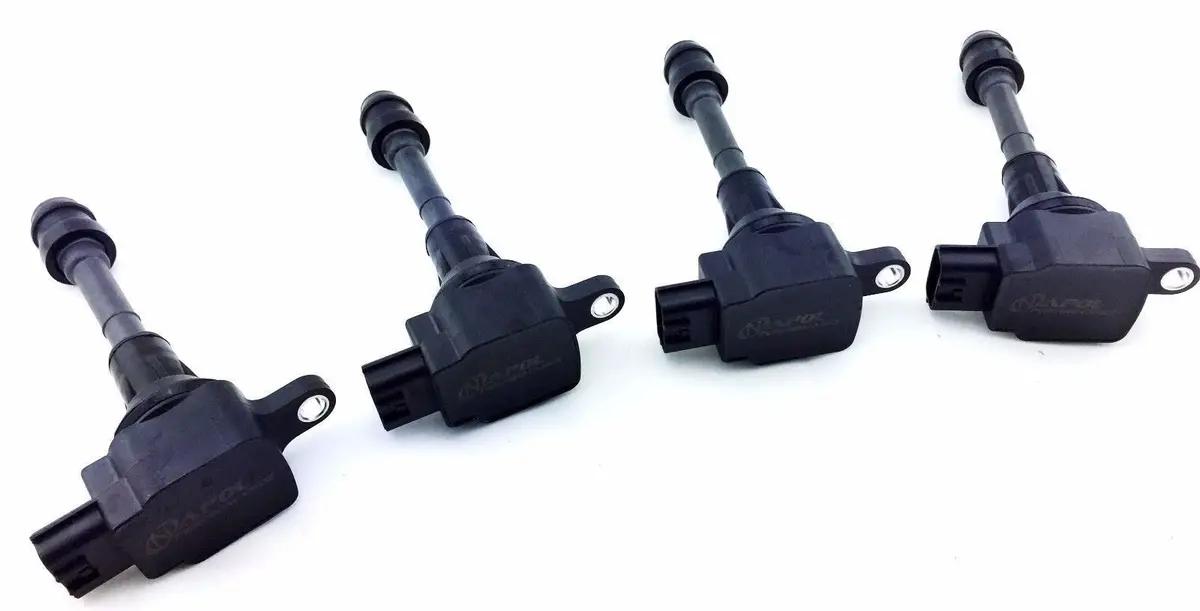 2002-2013 Set Of 4 Ignition Coil Packs S Sl Sentra Se-R Xtrail 2.5 X-Trail Dohc 1