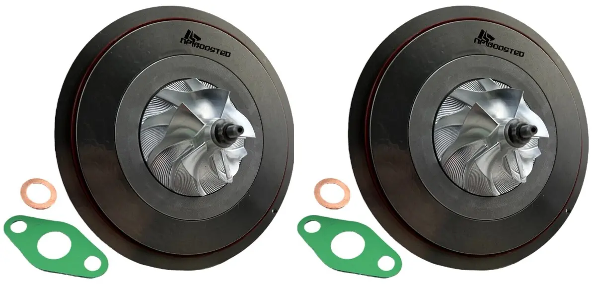 2 Turbocharger Cartridge Chra Rebuild For 550I 650I 750I X5 X6 N63b44 Twin Turbo 1