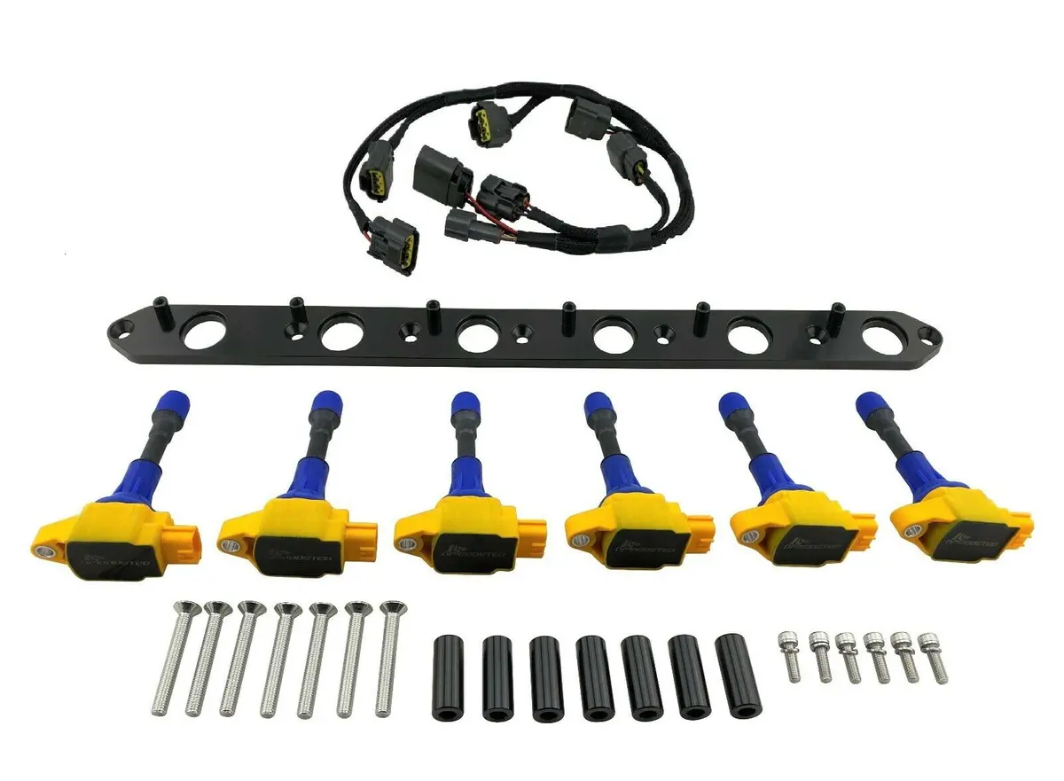 Ignition Coil Conversion Kit 2.5L Rb25det 2.6 Rb26dett To R35 Gtr Rb20 Rb25 Rb26 1