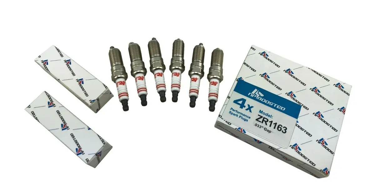 6 Iridium Spark Plugs For 2.0L 2.3L 3.5L Turbo Gm Ford Lincoln Jaguar Land Rover 1