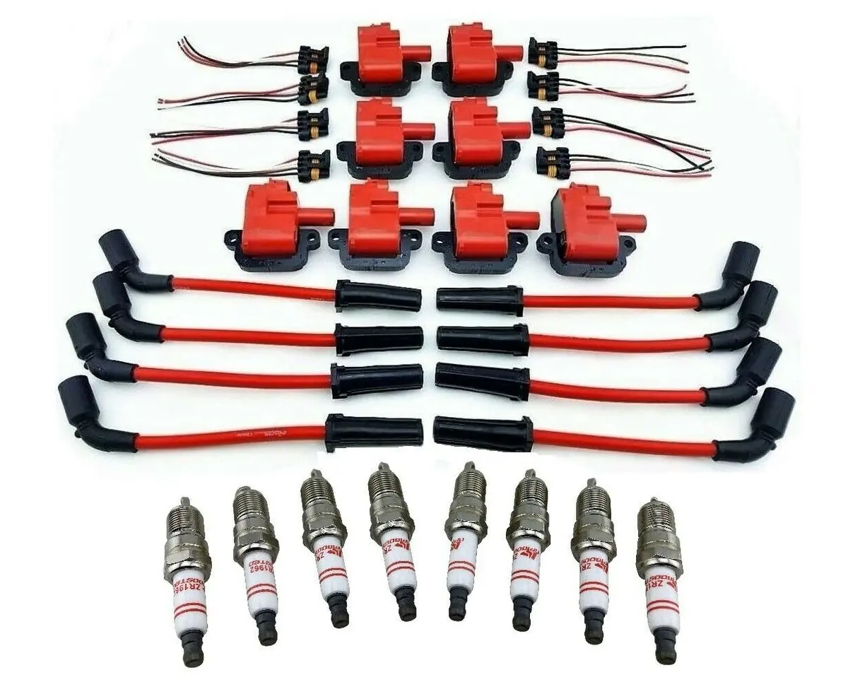 Ignition System Service Coils / Wires / Spark Plugs For 1997-05 Ls1 Ls6 5.7L V8 1