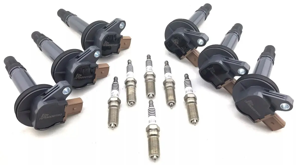 Performance Ignition Coils & Spark Plugs Fits Flex Taurus Mks Mkt F-150 3.5L V6 1