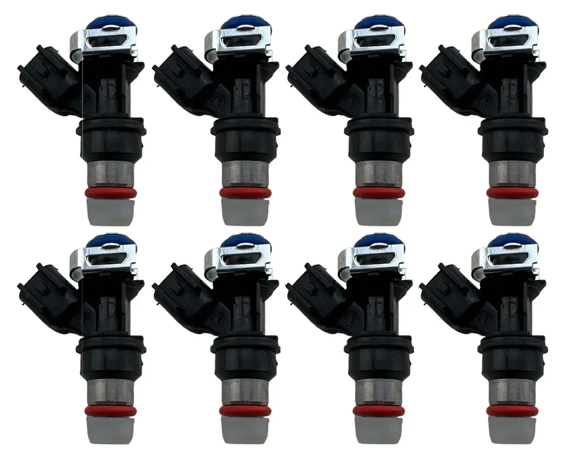 Set Of 8 Fuel Injectors Fits 2004-2010 Chevy Gmc 4.8L 5.3L 6.0L 6.2L V8 12580681 1