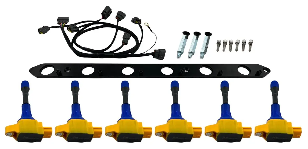 Rb R35 Vr38 Ignition Coil Pack Conversion Harness Bracket Kit Fits Rb26dett S1 1