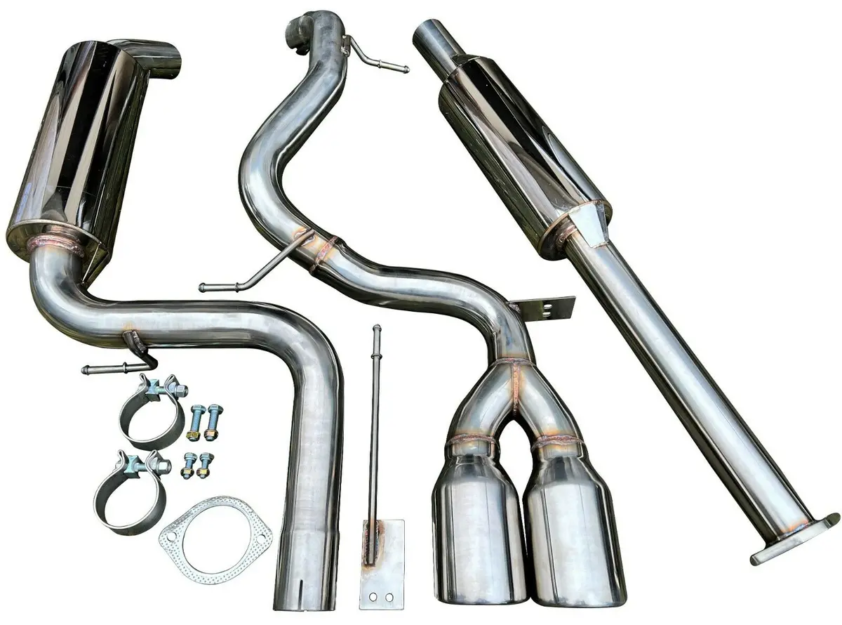 Performance Exhaust System W/ Muffler & Tips For 13+ Focus St 2.0 Turbo Ecoboost 1
