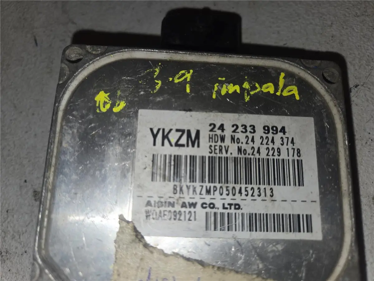 2005 - 2006 Chevrolet Equinox Transmission Control Module Tcm 24 233 994 Oem 1