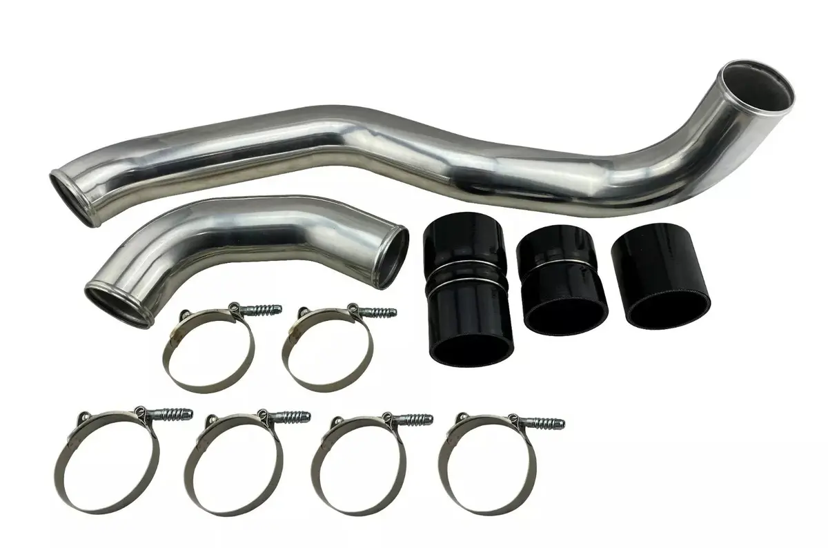 Hot Side Intercooler Pipe Boot Couplers T Bolt For 08-10 6.4L Powerstroke Diesel 1
