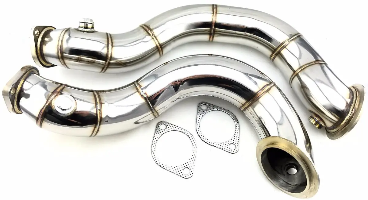 06-13 Bmw 135I Exhaust Downpipe 3" Hi Flow Pipe 335Is E82 E90 E91 E92 E93 3.0 1