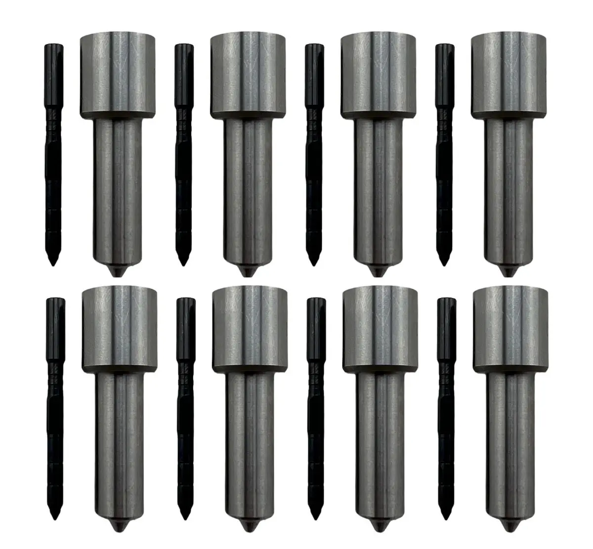 8 Diesel Injector Nozzles + Needle Valve Pins Fits 04-05 Gm 6.6L 6.6 Duramax Lly 1