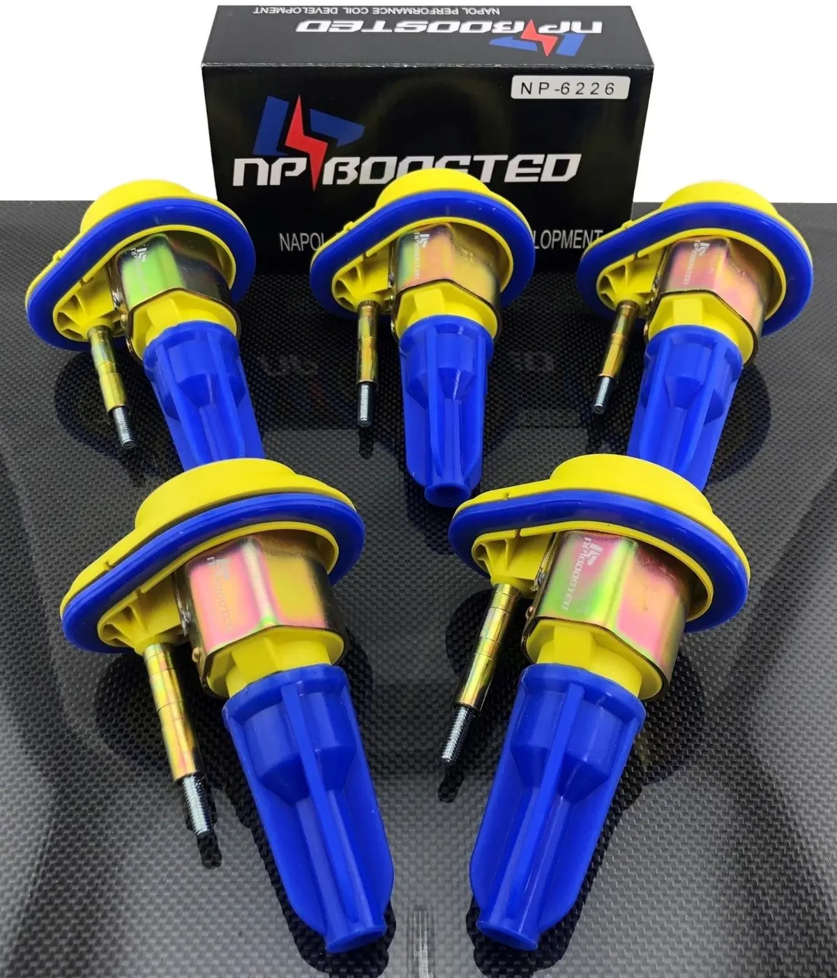 5 Pcs 02-09 Ignition Coil Gm Colorado Canyon Isuzu I350 I370 3.7L Hummer H3 3.5L 1