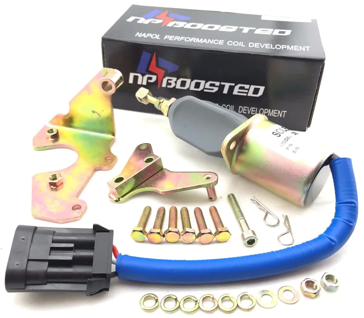 P7100 Fuel Pump Shut Off Solenoid For 1994-98 Dodge Ram 5.9 Cummins Diesel 5.9L 1