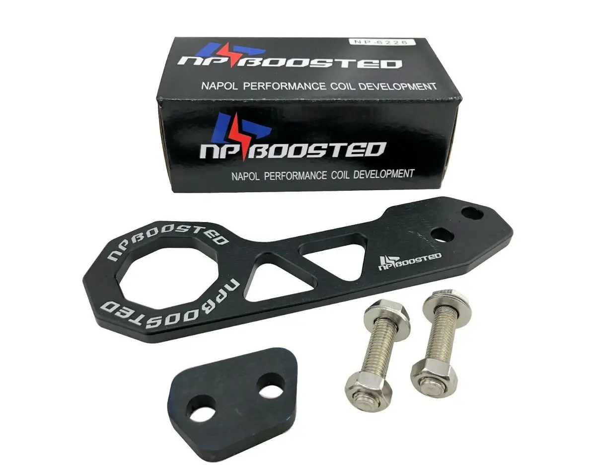 Cnc Anodized Jdm Rear Tow Towing Hauling Hook Exterior For Lowered Japanese Cars 1