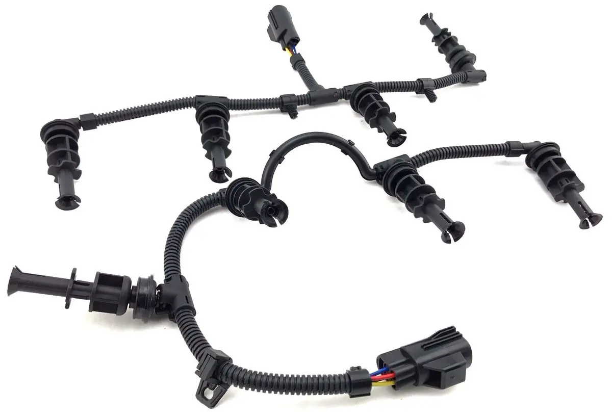 08-10 6.4L Ford F250 F350 F450 Powerstroke Diesel Glow Plugs Harness Repair Kit 1