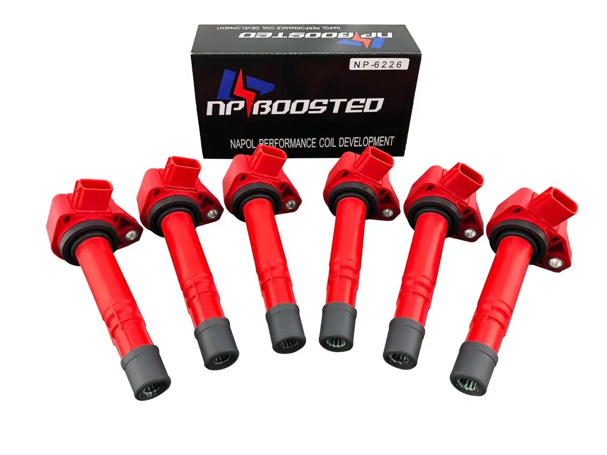 6 Ignition Coils For 2001-09 Acura Mdx 3.5L 3.7L 2003-2008 Honda Pilot Ridgeline 1
