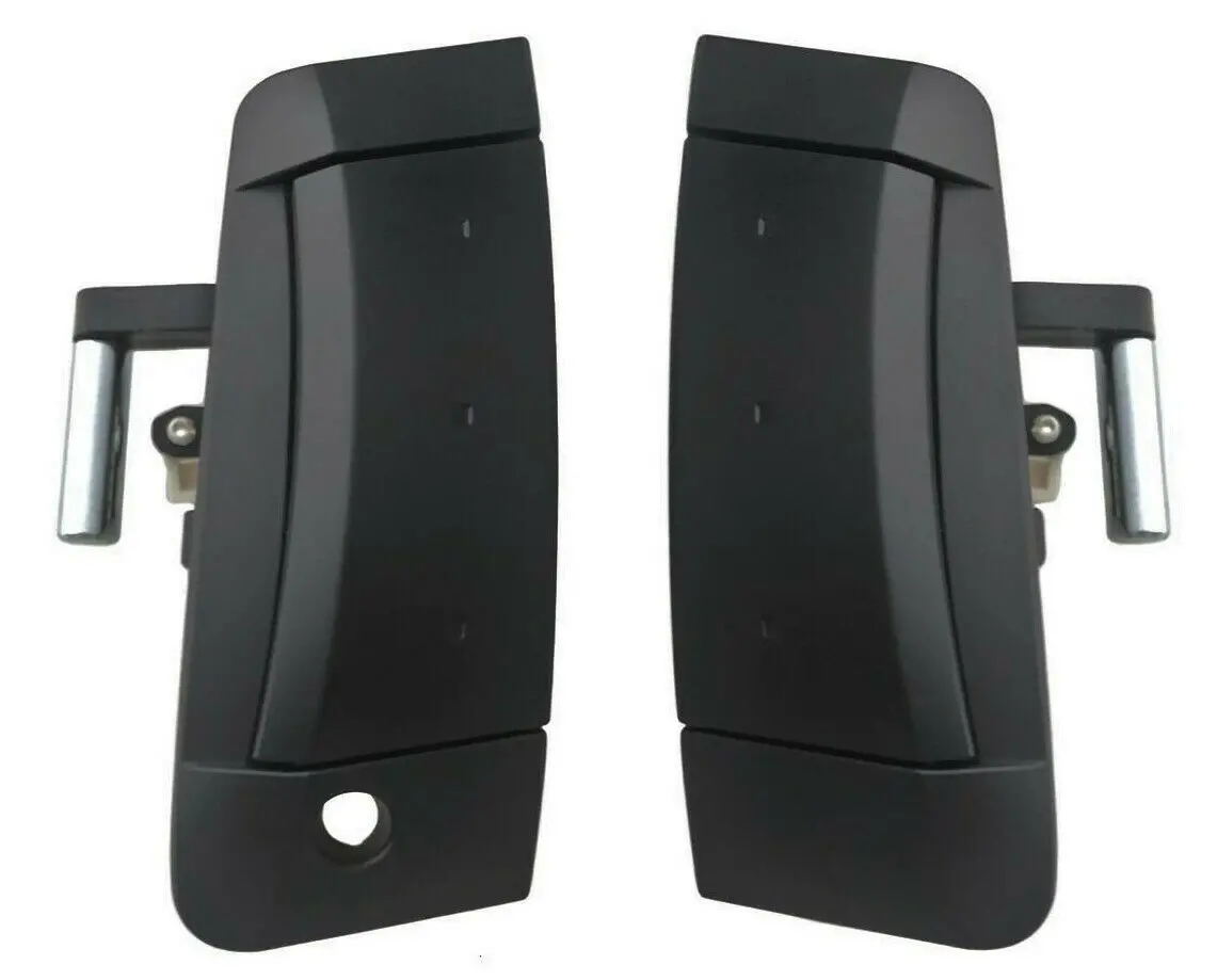 Black Left Right Rs Ls Outside Outer Exterior Door Handles For 03-09 Nissan 350Z 1