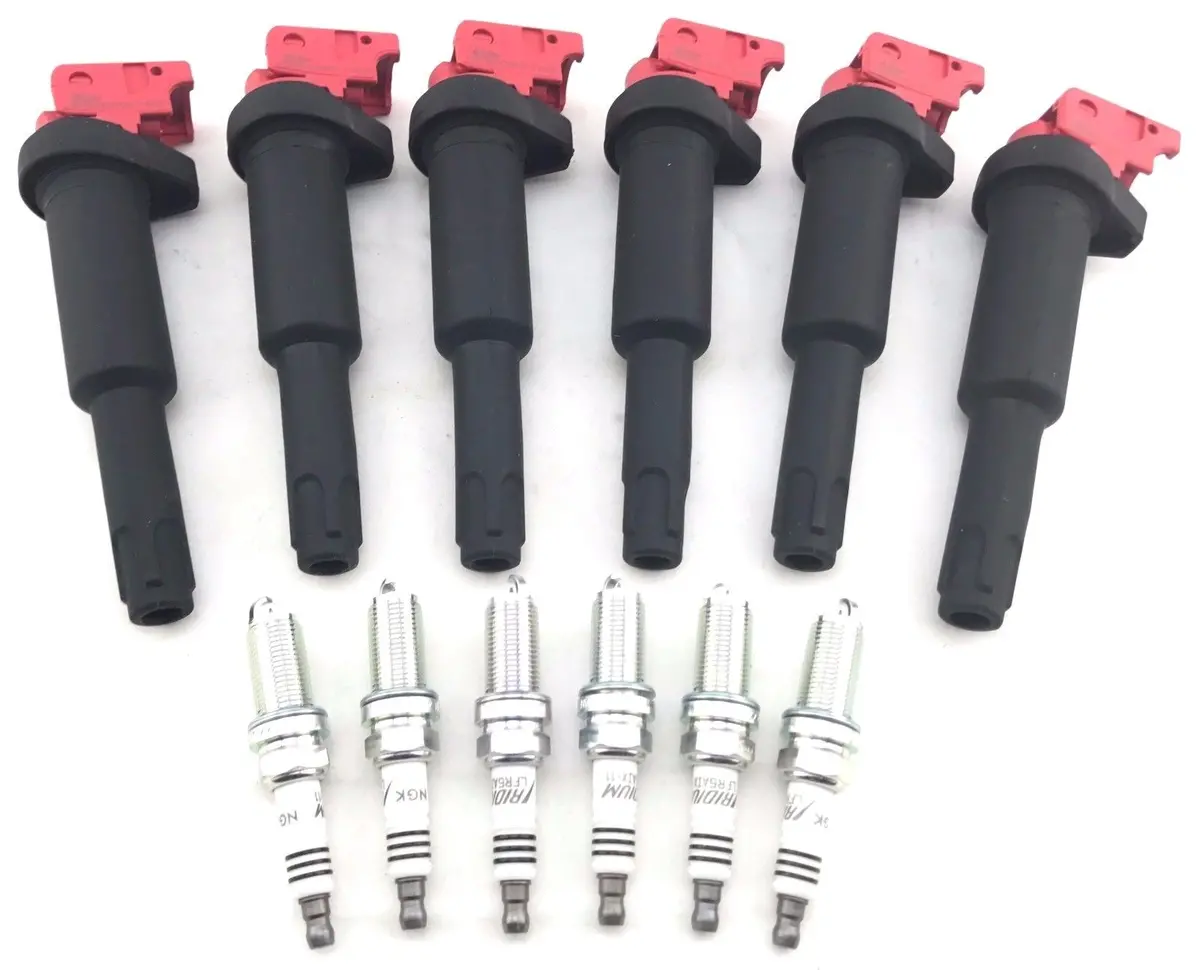 6 Ignition Coils For Bmw 128 325I 328Xi 330I 525I 528Xi Z4 Ngk & Ngk Spark Plugs 1