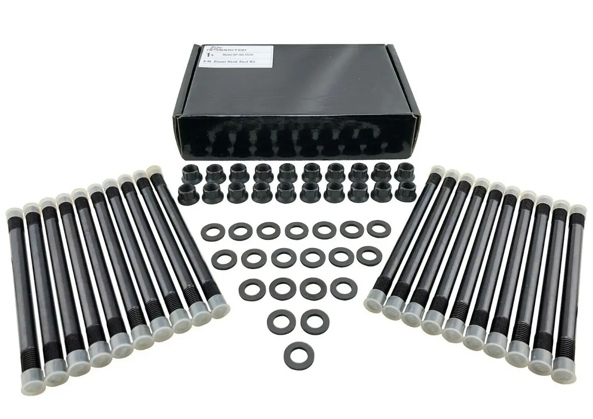Cylinder Head Studs Kit For 2003-2012 Ford 6.0 6.0L V8 Powerstroke Turbo Diesel 1