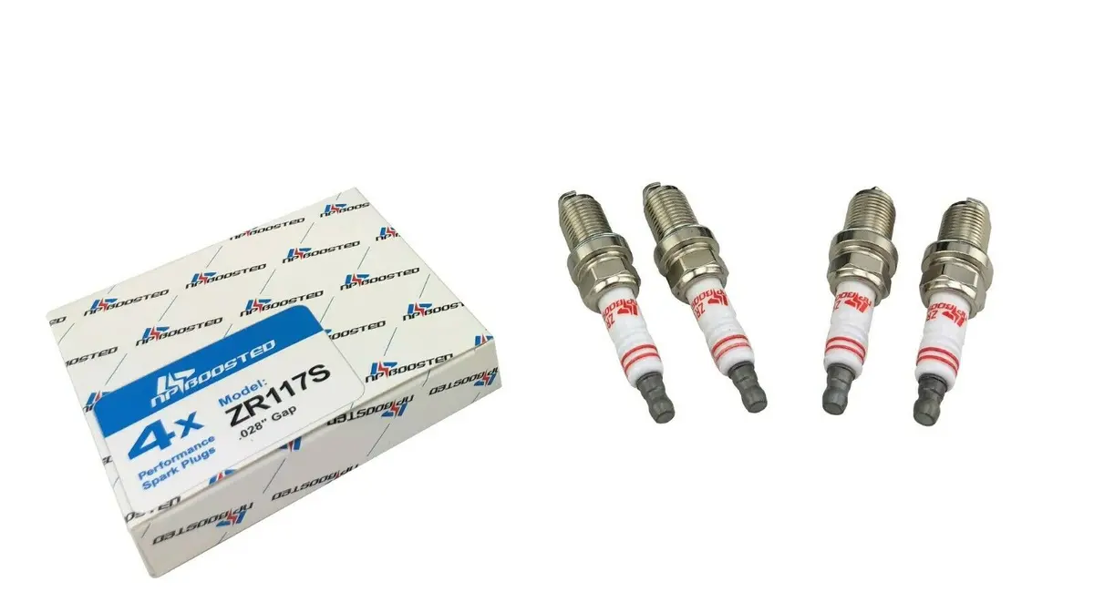Performance Spark Plugs For Honda B16 B18 B20 Heat Range 7 Cold Pre-Gapped .028 1