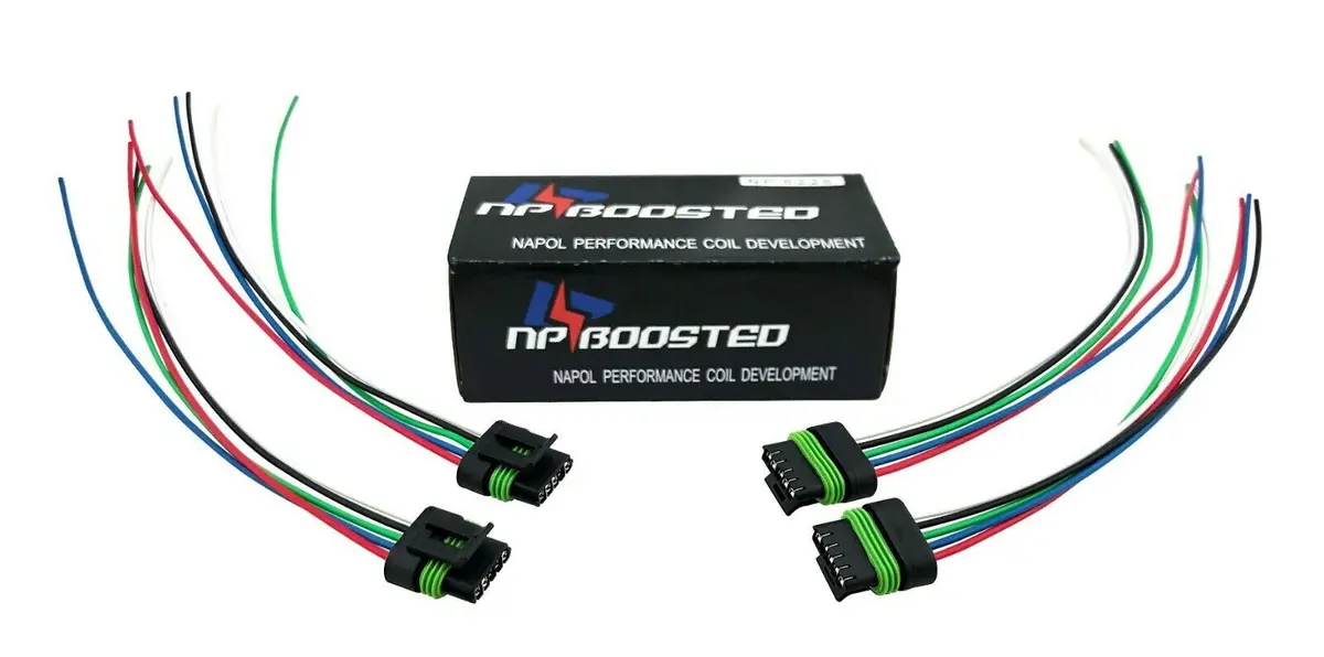 4 Pcs Ignition Wire Harness Connector Kit For Ign-1A Smart Coils Amp Efi 556-112 1
