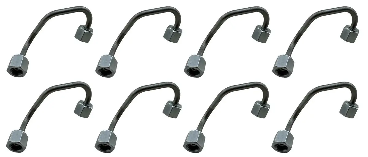 Diesel Fuel Injector Line Set Of 8 For 2008 2009 2010 6.4L 6.4 Powerstroke Turbo 1