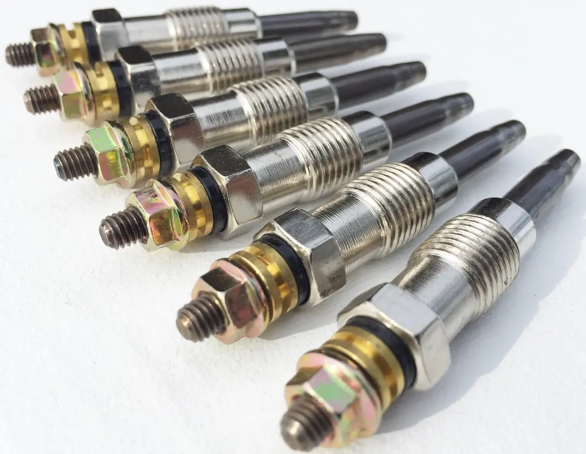 Mercedes Benz Glow Plugs Set 300Sd 190D 240D 300D 300Td Peugeot 505 504 Bmw 524D 1