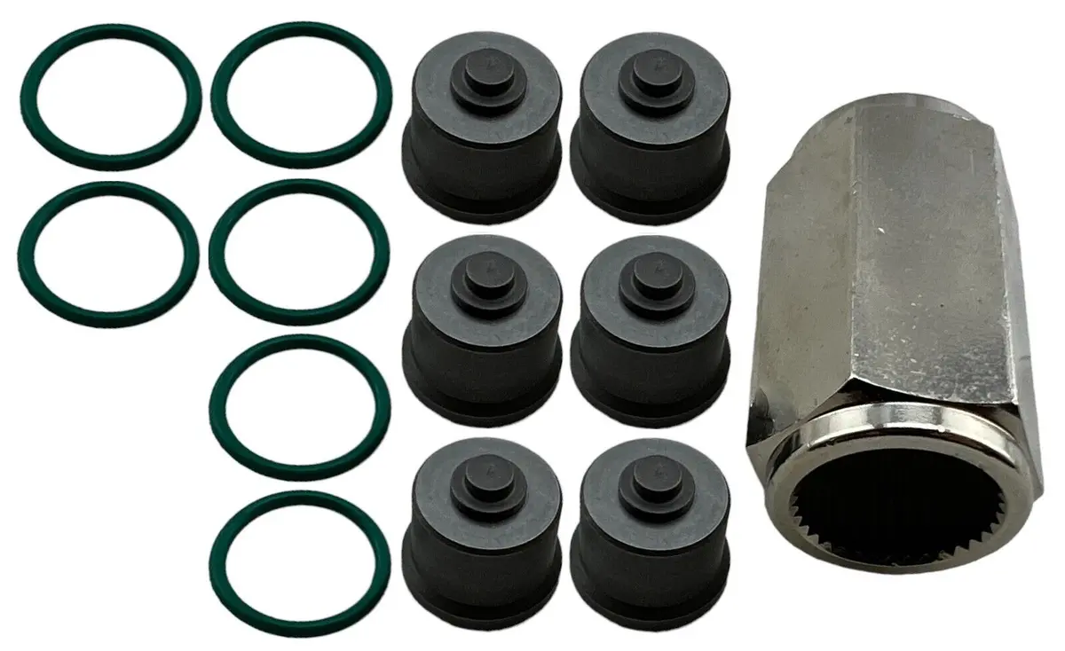 191 Performance Delivery Valves W/ O Rings Socket For 94-98 Ram Cummins 12V 5.9L 1