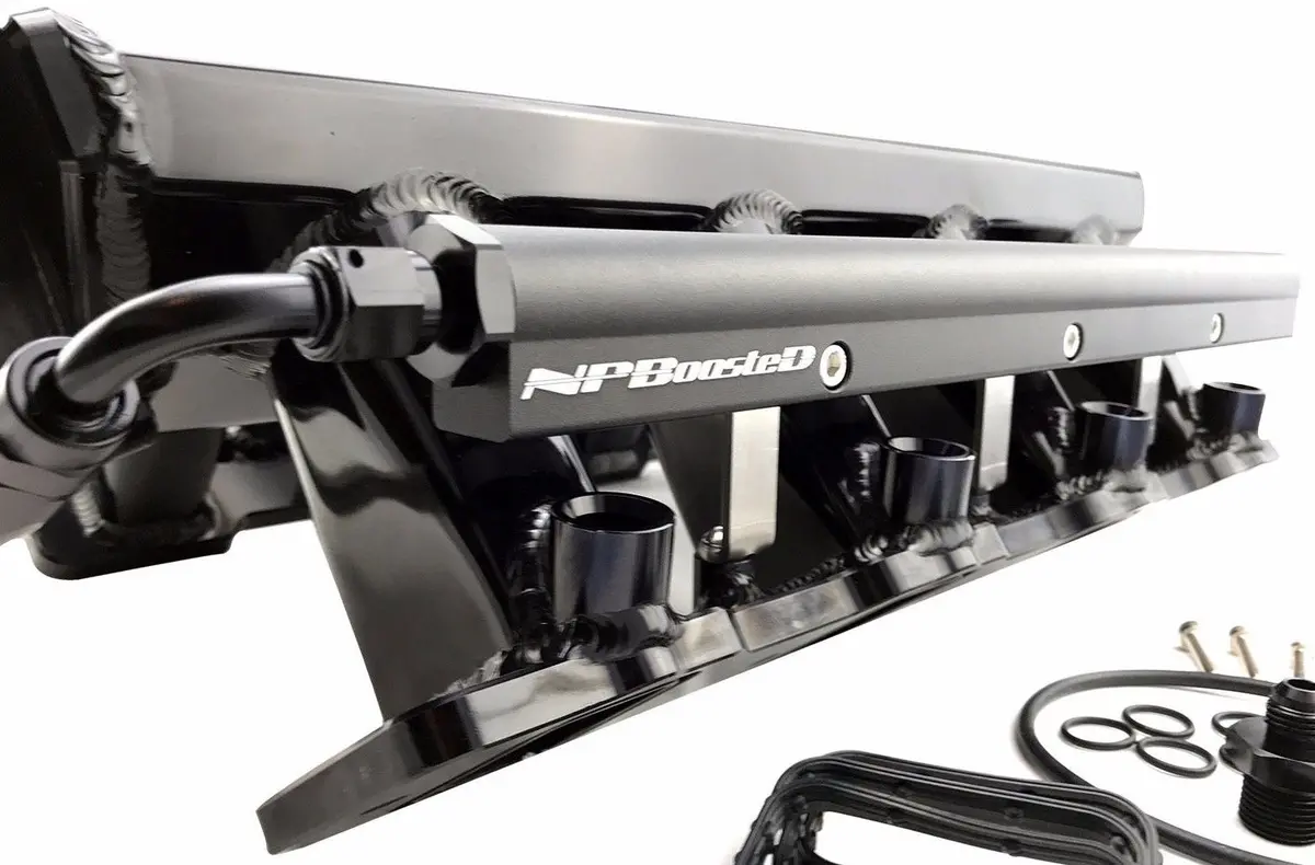 Ls7 7L Performance Aluminum Intake Manifold Corvette Z06 Camaro Z28 W Fuel Rails 2