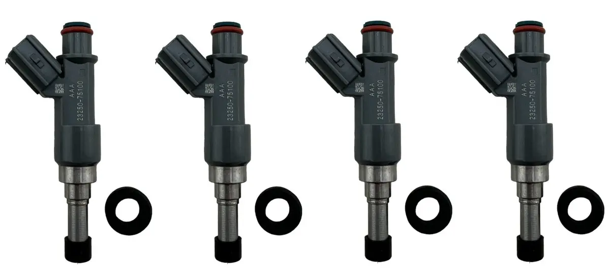 4 Pcs Fuel Injector Injection Nozzle For 4Runner Tacoma Prado Trj120 23250-75100 1