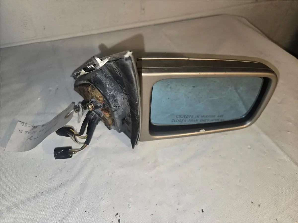 92 - 95 Mercedes W140 S320 S500 S420 S600 Right Mirror Gold 1408104113 Oem 1