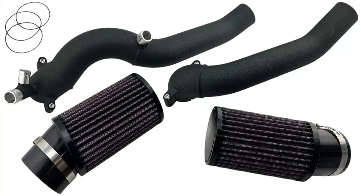 Hiflow Twin Air Intake Upgrade Fits 2013-18 Audi Rs6 Rs7 C7 4G 4.0 V8 Tfsi Turbo 1