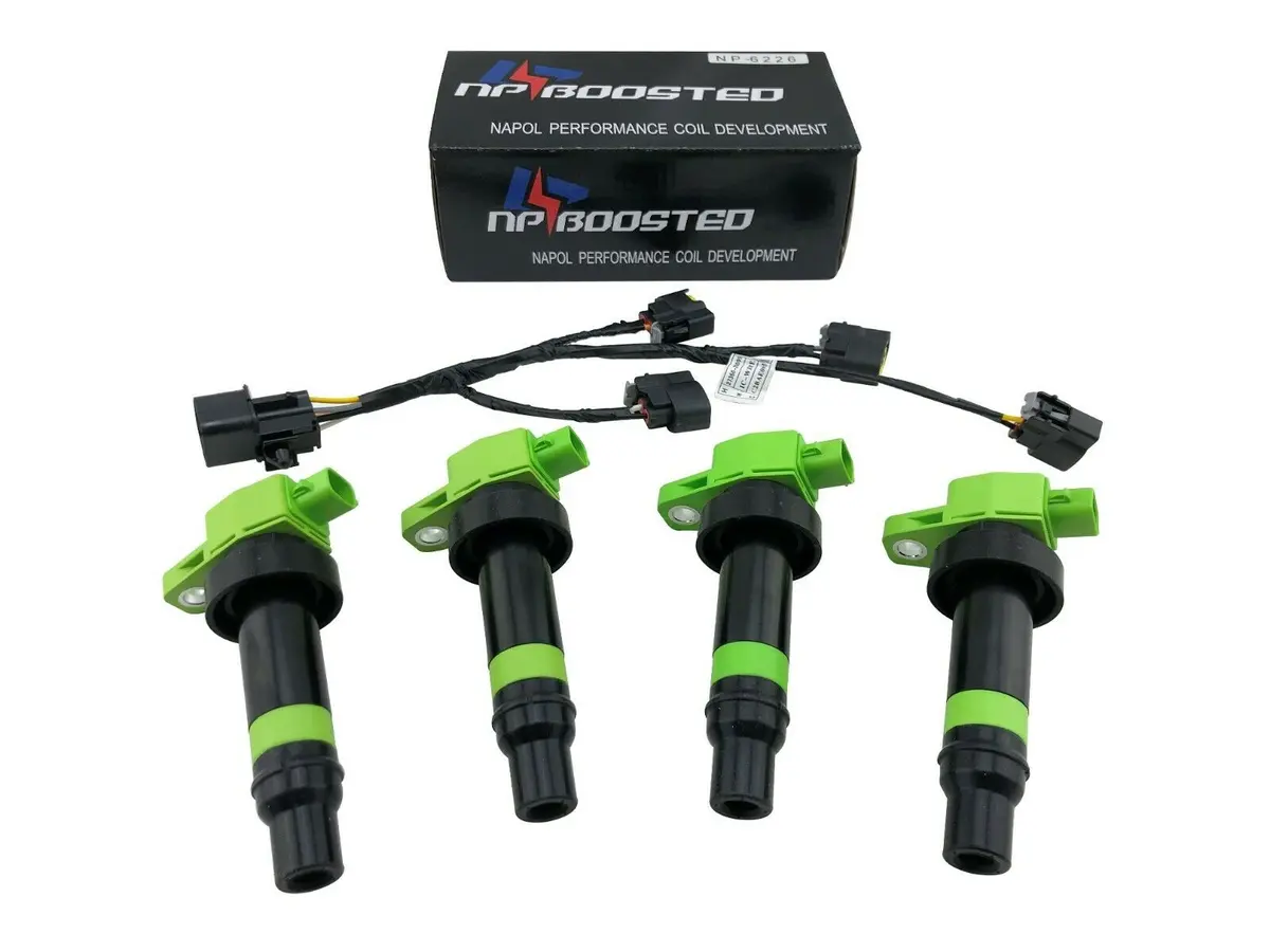 4 Pack Ignition Coils For 2010 2011 Kia Soul 1.6L 4 Cyl Wire Harness Repair Kit 1
