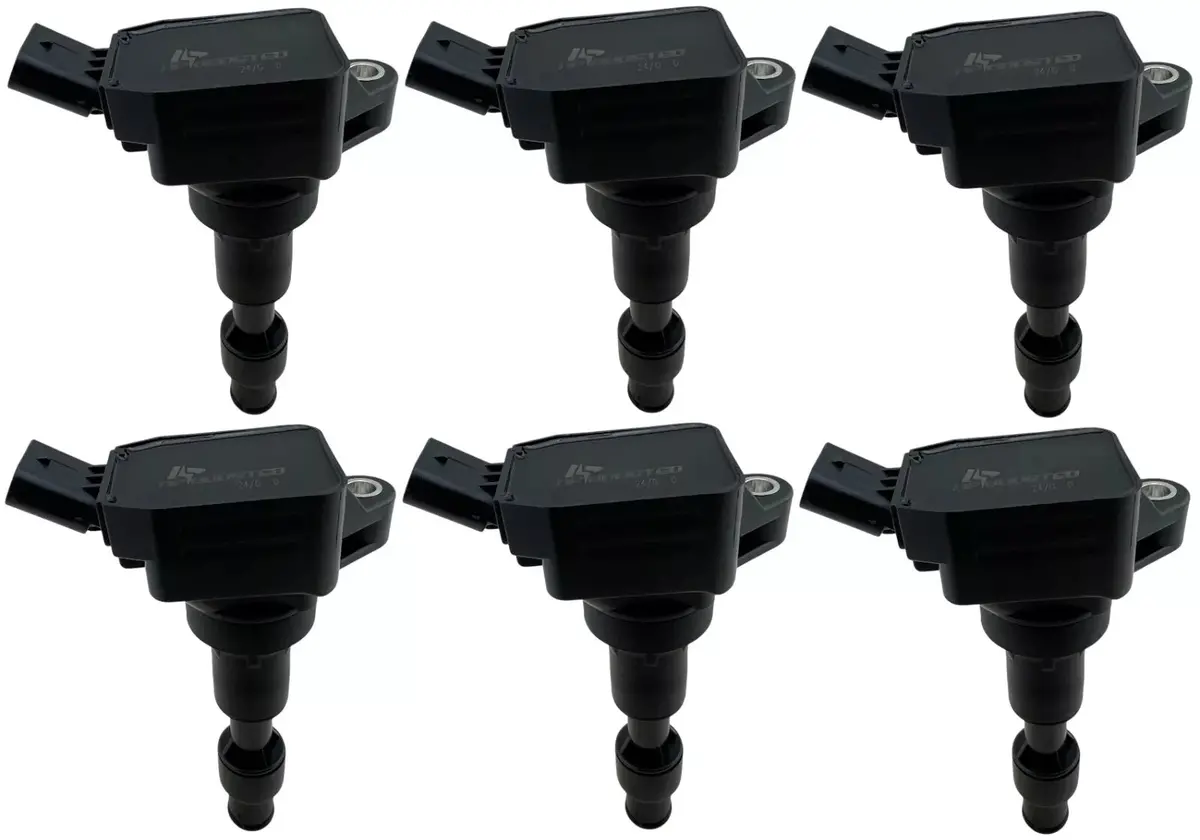 6 Ignition Coil Packs Fits Genesis G70 G80 G90 Kia Stinger 3.3L V6 Turbocharged 1