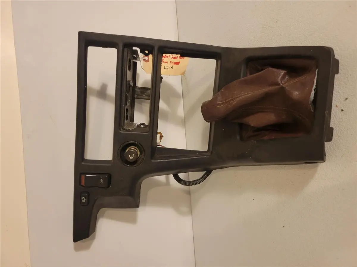1987-1992 Toyota Supra Climate Control Radio Bezel Shifter Trim 55405-14090 Oem 2