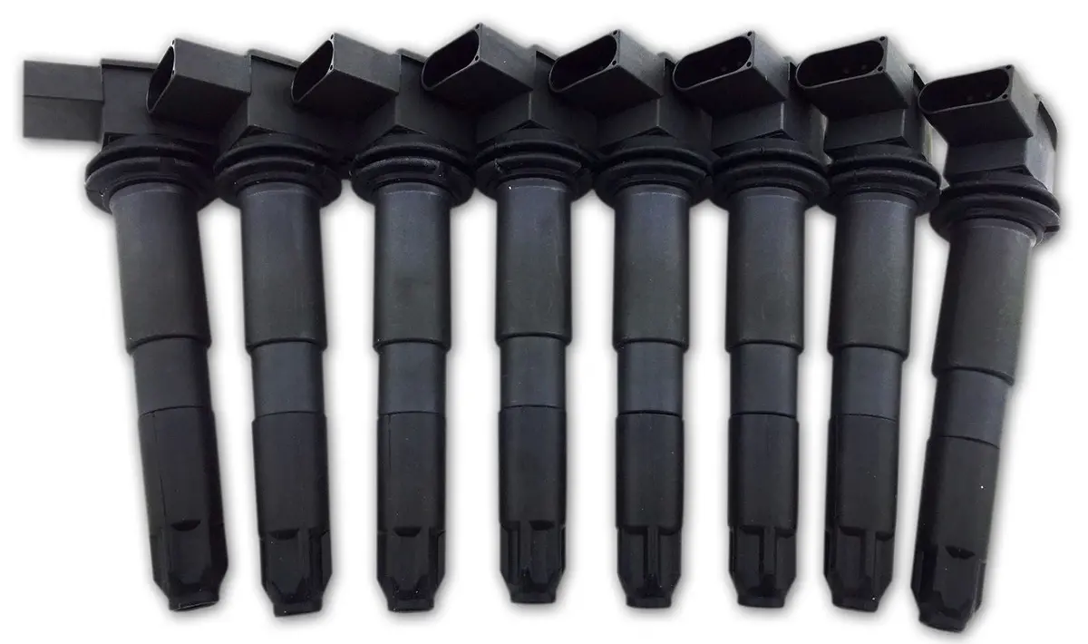 2003-2006 Ignition Coil Packs Set Of 8 Porsche Cayenne S 4.5L Turbo 3.2L V8 V6 1