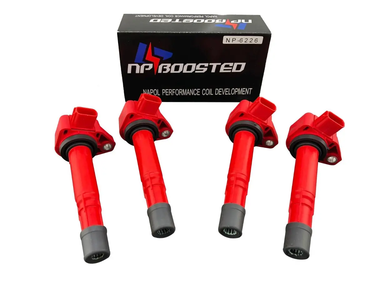 Set Of 4 Ignition Coil Packs For 2001-05 Honda Civic 2002-04 Acura El 1.7L Uf400 1