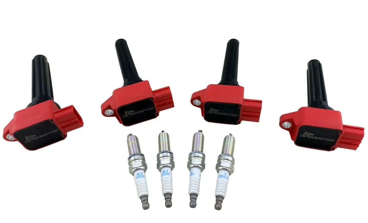 Ignition Coil Packs & Spark Plugs For Mitsubishi Lancer Evolution X Evo 10 4B11 1