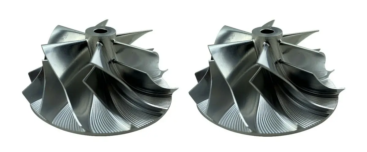 Hi Flow Td03 6+6 Billet Turbo Compressor Wheel For N54 3.0L 135I 335I 535I X6 Z4 1